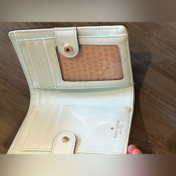 2 pc Kate Spade Crossbody Bag & wallet w/ Leather & Chain 2 straps Island Water - Picture 10 of 16